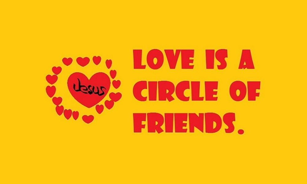 Gabby’s Faith Expression Artwork: Love is a Circle of Friends