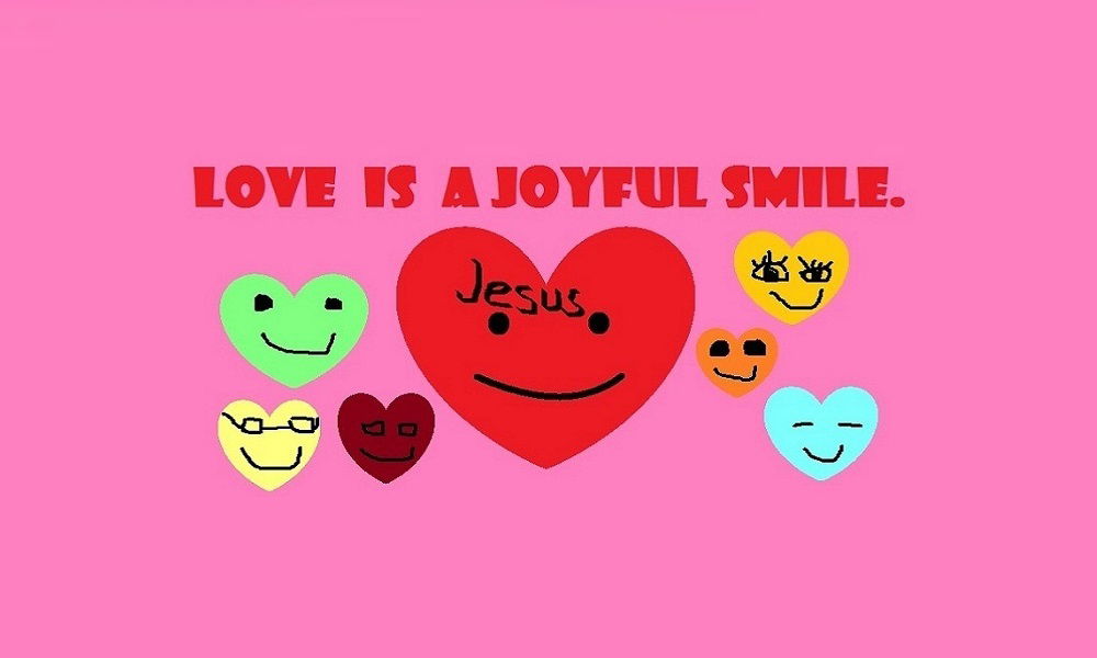 Gabby’s Faith Expression Artwork: Love is a Joyful Smile