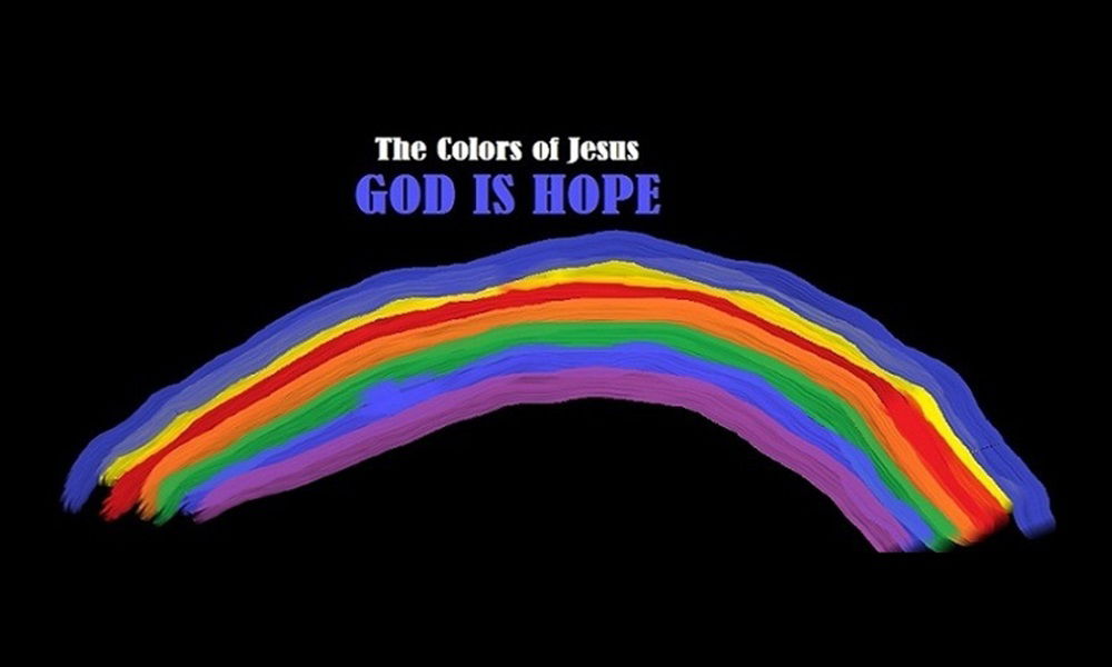 Gabby’s Faith Expression Artwork: The Colors of Jesus: God is Hope