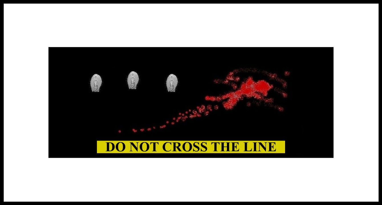 Faith Expression Artwork about the Fifth Commandment of the Ten Commandments Based on Exodus 20:13 - “Do not commit murder.”