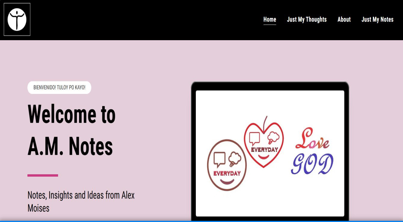 The Eclectic Part XIV of the Eclectic section of the Faith Expressions website that serves as a page where some of Alex Moises’ websites and pages are listed and displayed