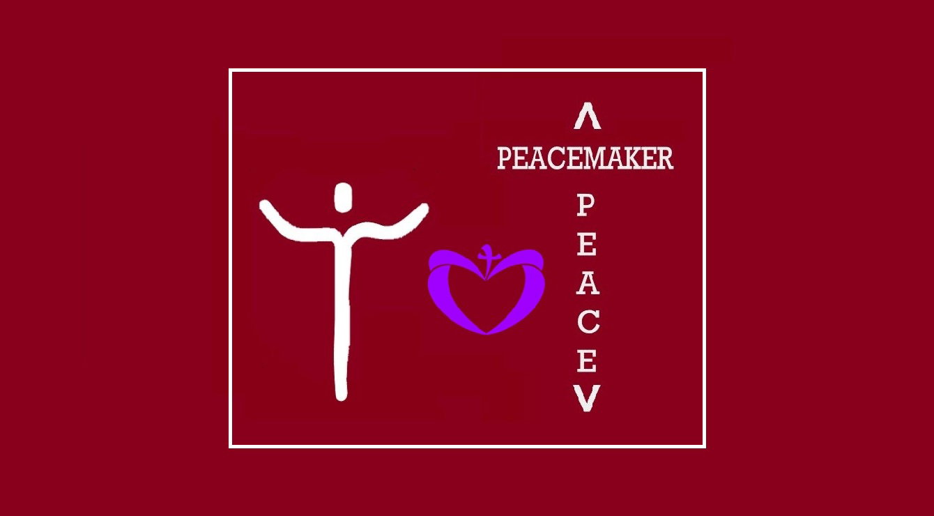 Faith Expression Artwork Based on Matthew 5:9 and Entitled, “Peacemakers and Blessed;” Matthew 5:9 - “Blessed are the peacemakers: for they shall be called the children of God.”