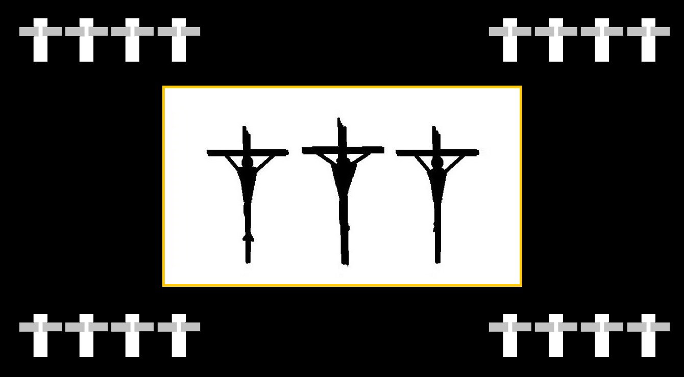 Faith Expression Artwork about Luke 23:34, the First of the Seven Last Words of Christ: “Father, forgive them; for they know not what they do.”