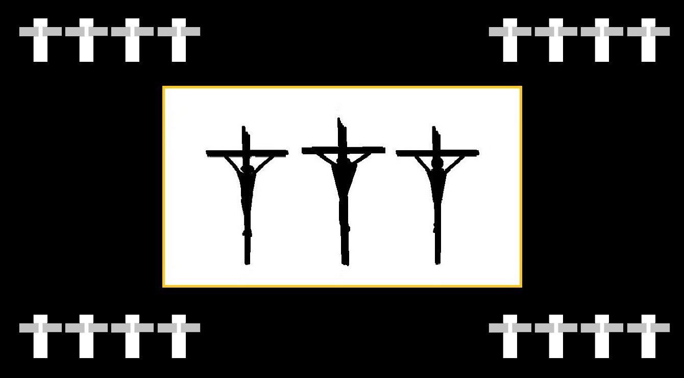 Faith Expression Artwork about Luke 23:43, the Second of the Seven Last Words of Christ: “Verily I say unto thee, To day shalt thou be with me in paradise.”
