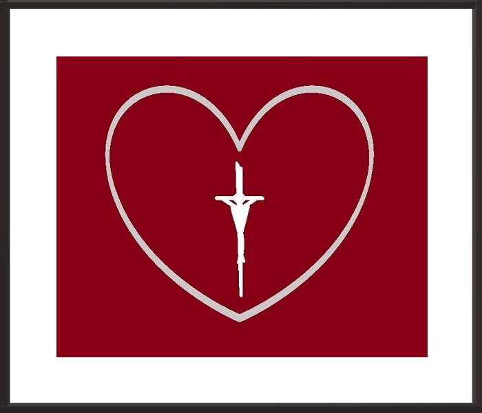 Faith Expression Artwork Based on Colossians 3:15 - “And let the peace that comes from Christ rule in your hearts.”