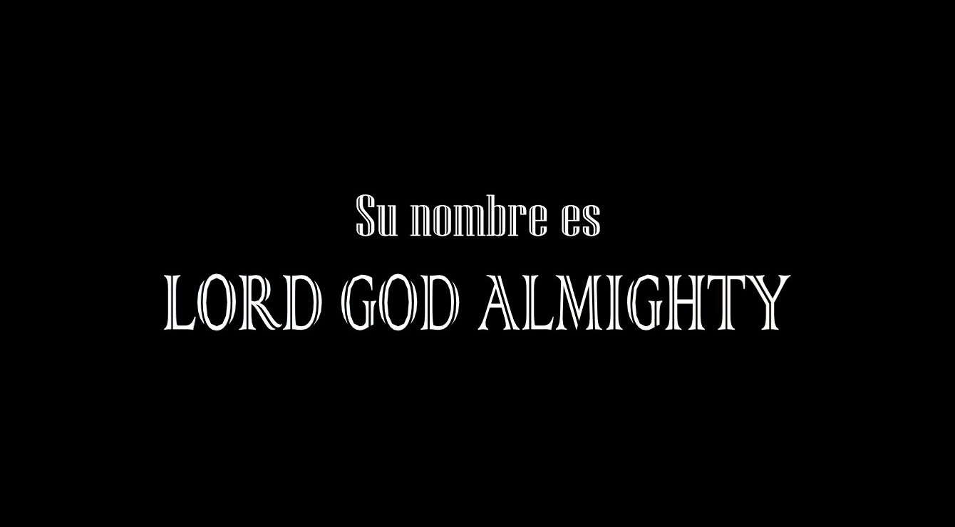 Lord God Almighty: Faith Expression Artwork about the Holy Trinity Based on Bible Verse Genesis 17:1 - “And when Abram was ninety years old and nine, the LORD appeared to Abram, and said unto him, I am the Almighty God; walk before me, and be thou perfect.”