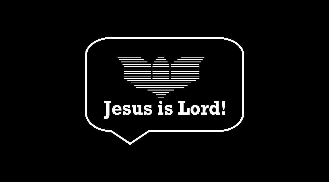 Jesus is Lord and Holy Spirit: Faith Expression Artwork about the Holy Trinity Based on Bible Verse 1 Corinthians 12:3 - “No man can say that Jesus is the Lord, but by the Holy Ghost.”