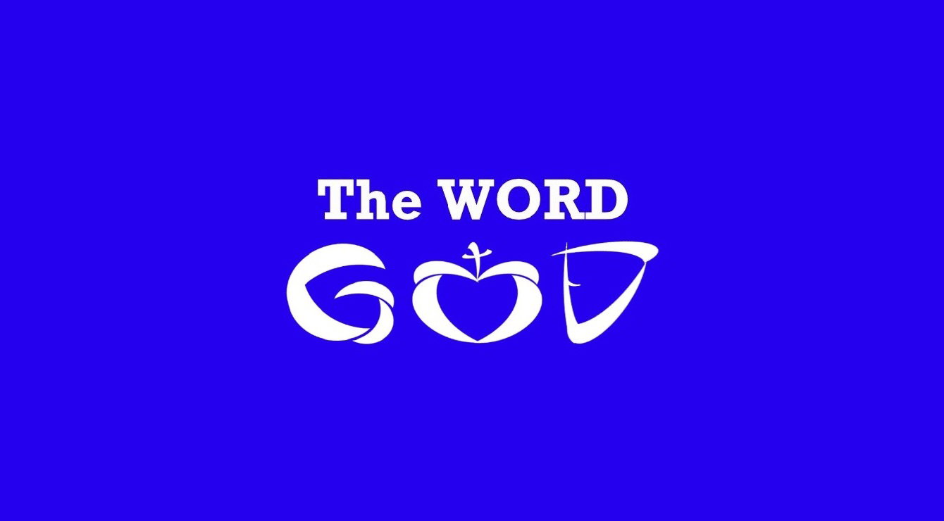 The WORD, GOD: Faith Expression Artwork about the Holy Trinity Based on Bible Verse John 1:1 - “In the beginning was the Word….”