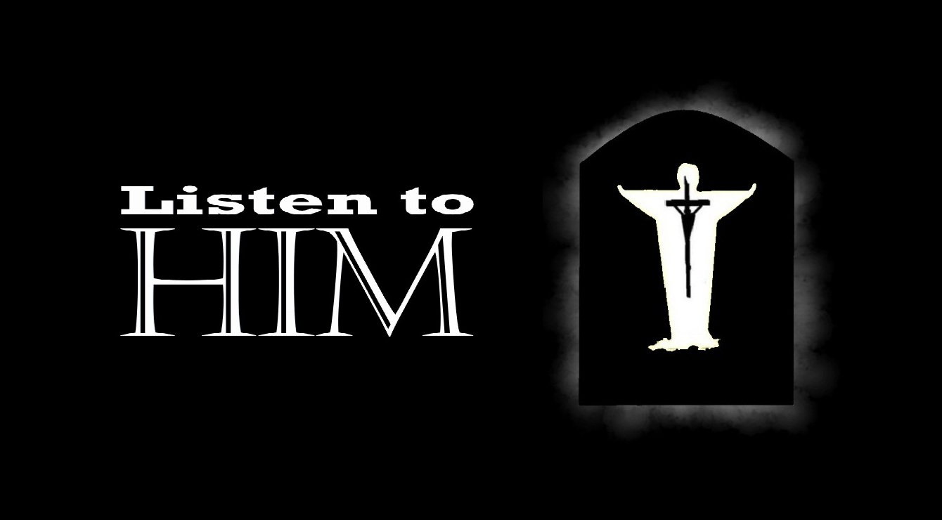 The Voice of God: Faith Expression Artwork about the Holy Trinity Based on Matthew 17:5 - “This is my Son, whom I love; with him I am well pleased. Listen to him!”