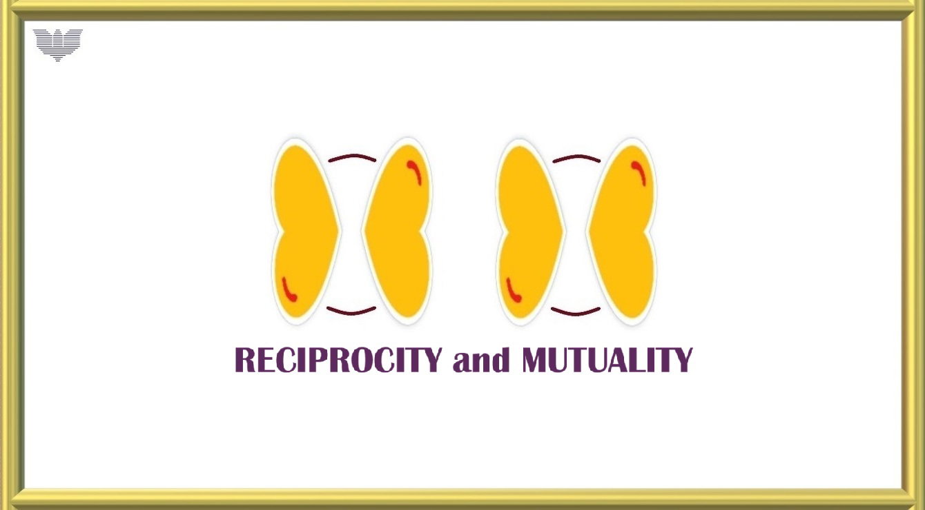 1st Faith Expression Artwork Entitled, “Reciprocity and Mutuality” Based on Luke 6:31, the Golden Rule verse: “Do to others as you would have them do to you.”