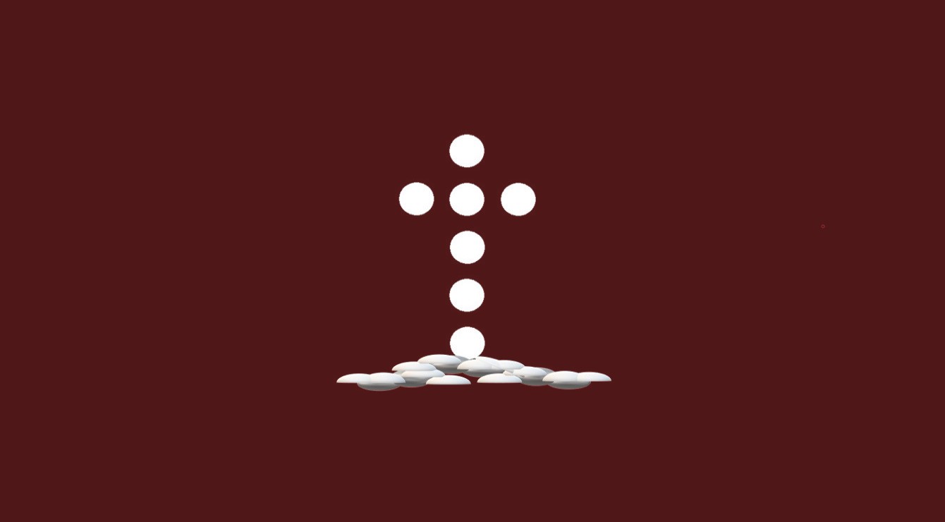 Image 5: Cross of Christ and Galatians 6:14: “May I never boast except in the cross of our Lord Jesus Christ, through which the world has been crucified to me, and I to the world.”