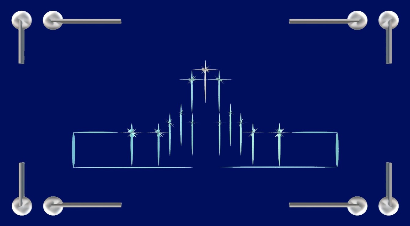 Image 10: Cross of Christ and Galatians 6:14: “May I never boast except in the cross of our Lord Jesus Christ, through which the world has been crucified to me, and I to the world.”