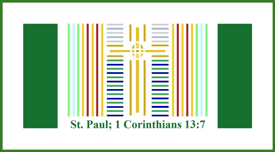 Image for Bible Verse 1 Corinthians 13:7: “Love never gives up, never loses faith, is always hopeful, and endures through every circumstance.”