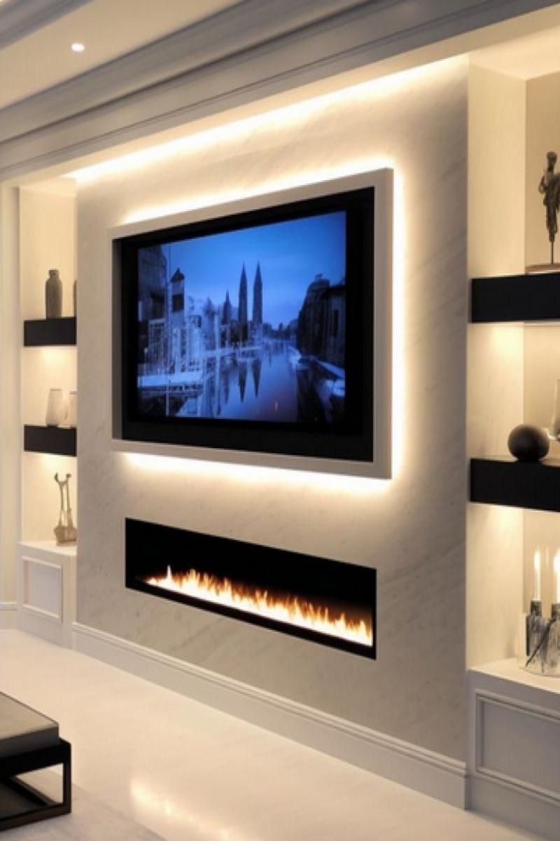 Cozy Smart Electrical Fireplace for Winter Nights