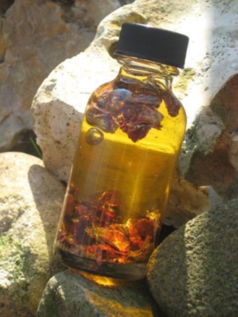 Love spell ritual oil