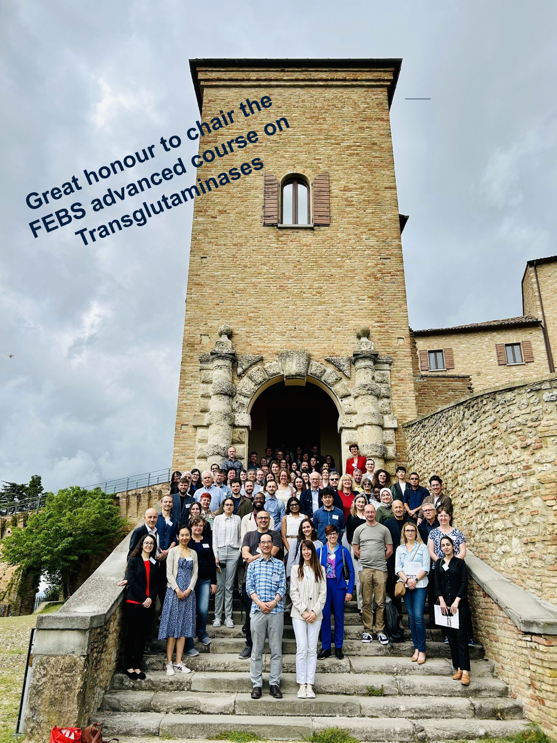 Great honour for our PI to Chair the FEBS Advanced Course