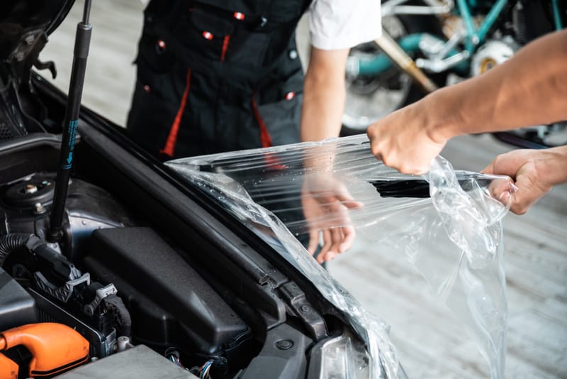 Aplicare Folie Faruri și Stopuri