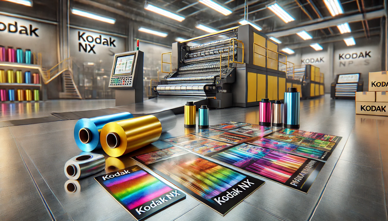 שימוש בגלופות NX של קודאק להפקת דפוס איכותי באריזות גמישות