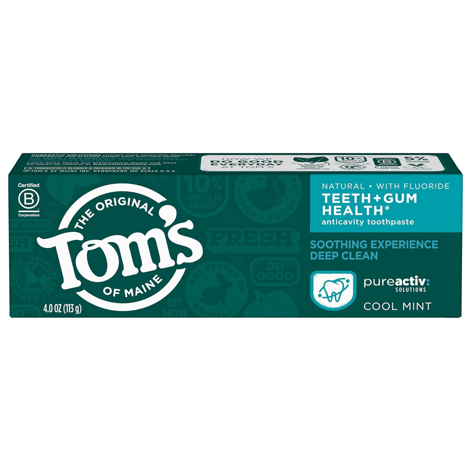 Tom's of Maine PureActiv Anticavity Toothpaste