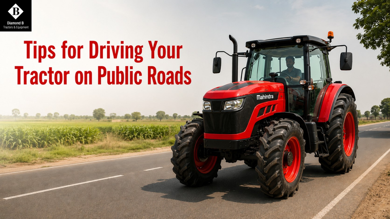 Tips For Driving Your Tractor On Public Roads