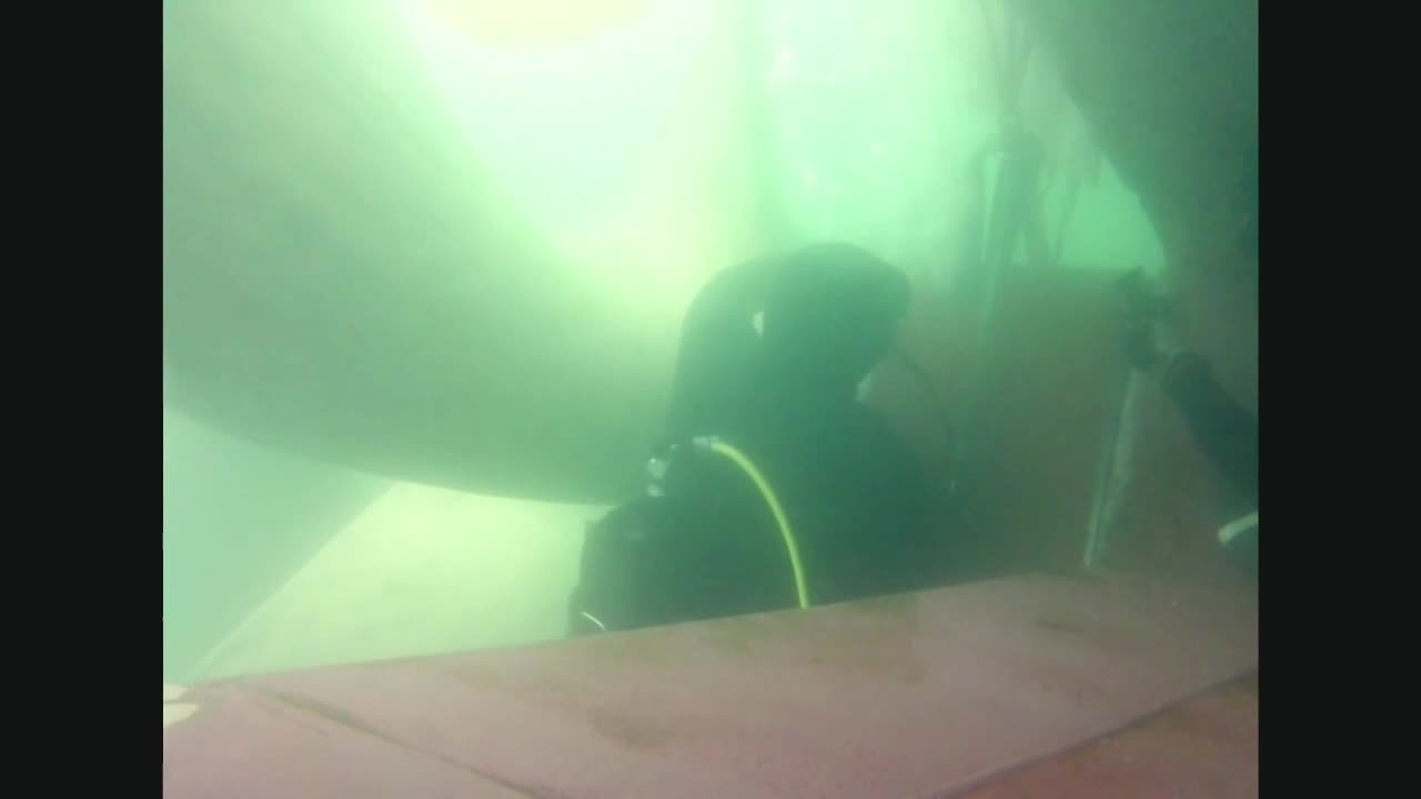 SHIP ROPE GUARDS INSTALLED