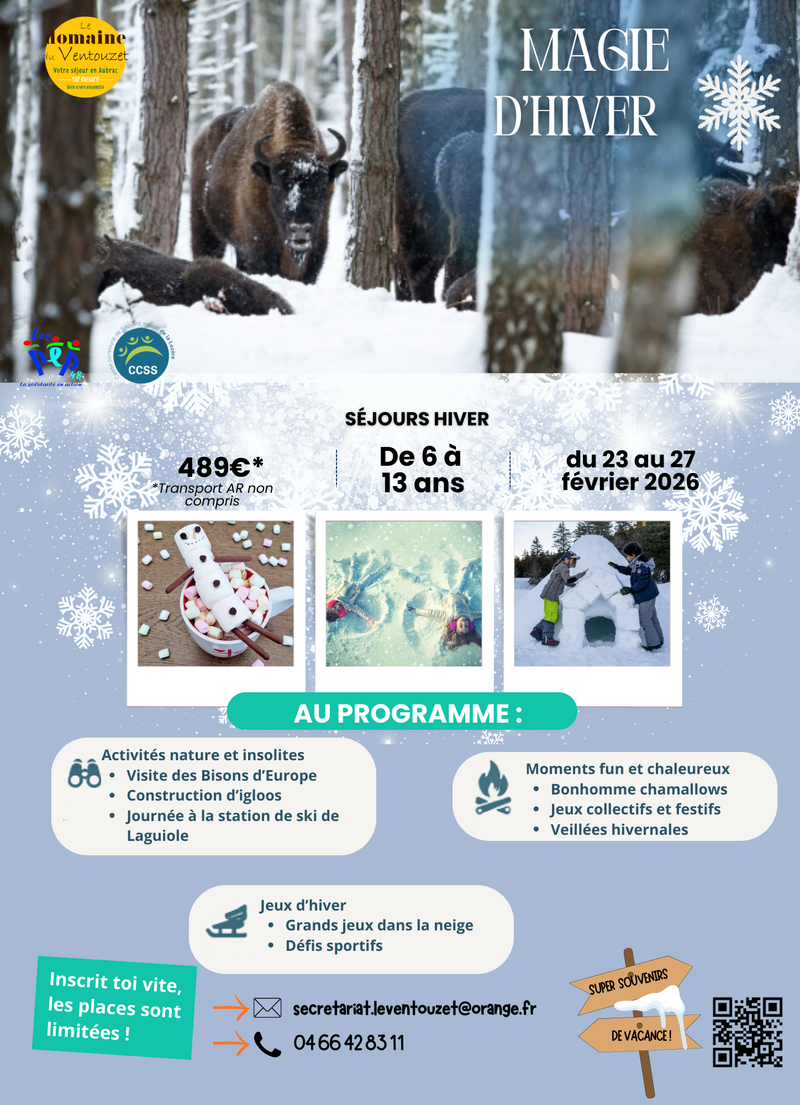 Séjour Magie d'hiver