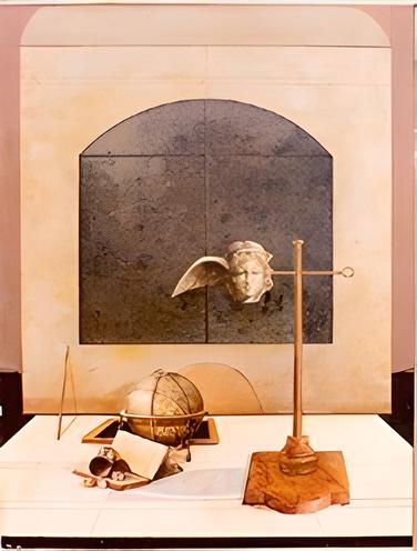 “Stanza Alchemica”, pigmenti, gomma lacca e tempera all’uovo, cm. 100 x 110 - 1979/80 Alchemico