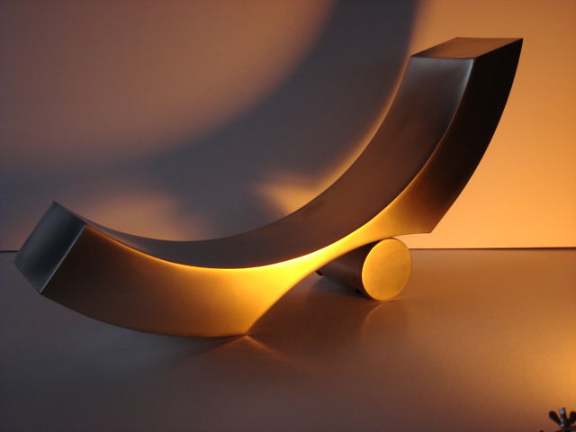 Scultura in acciaio verniciato cm 40 x 60 x 20