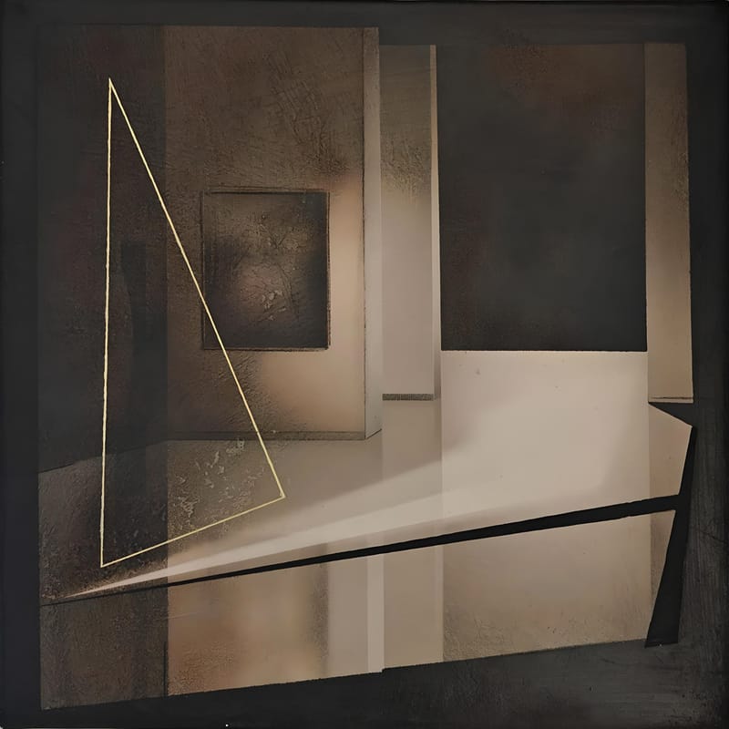 Raggio di luce  cm 61 x 72 TM su tela di lino