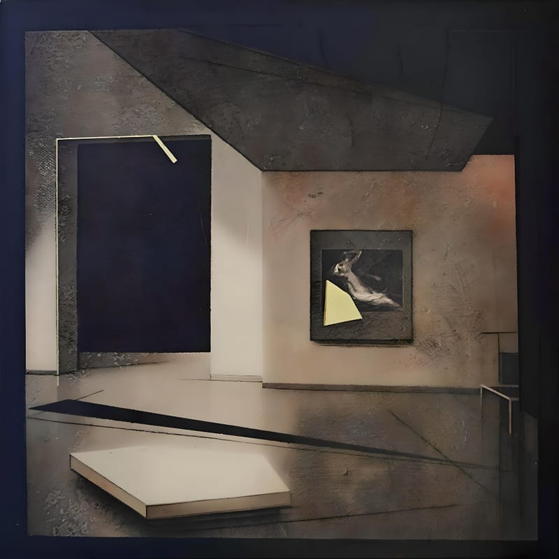 Raggio di luce  cm 61 x 72 TM su tela di lino