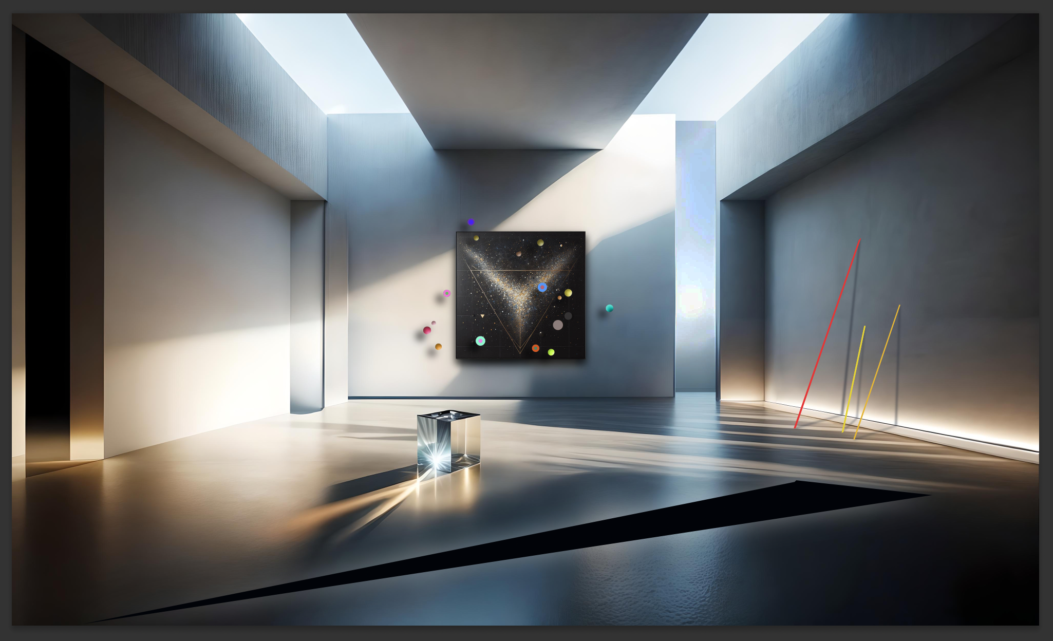 Луч света 61 x 72 см TM на льняном холсте