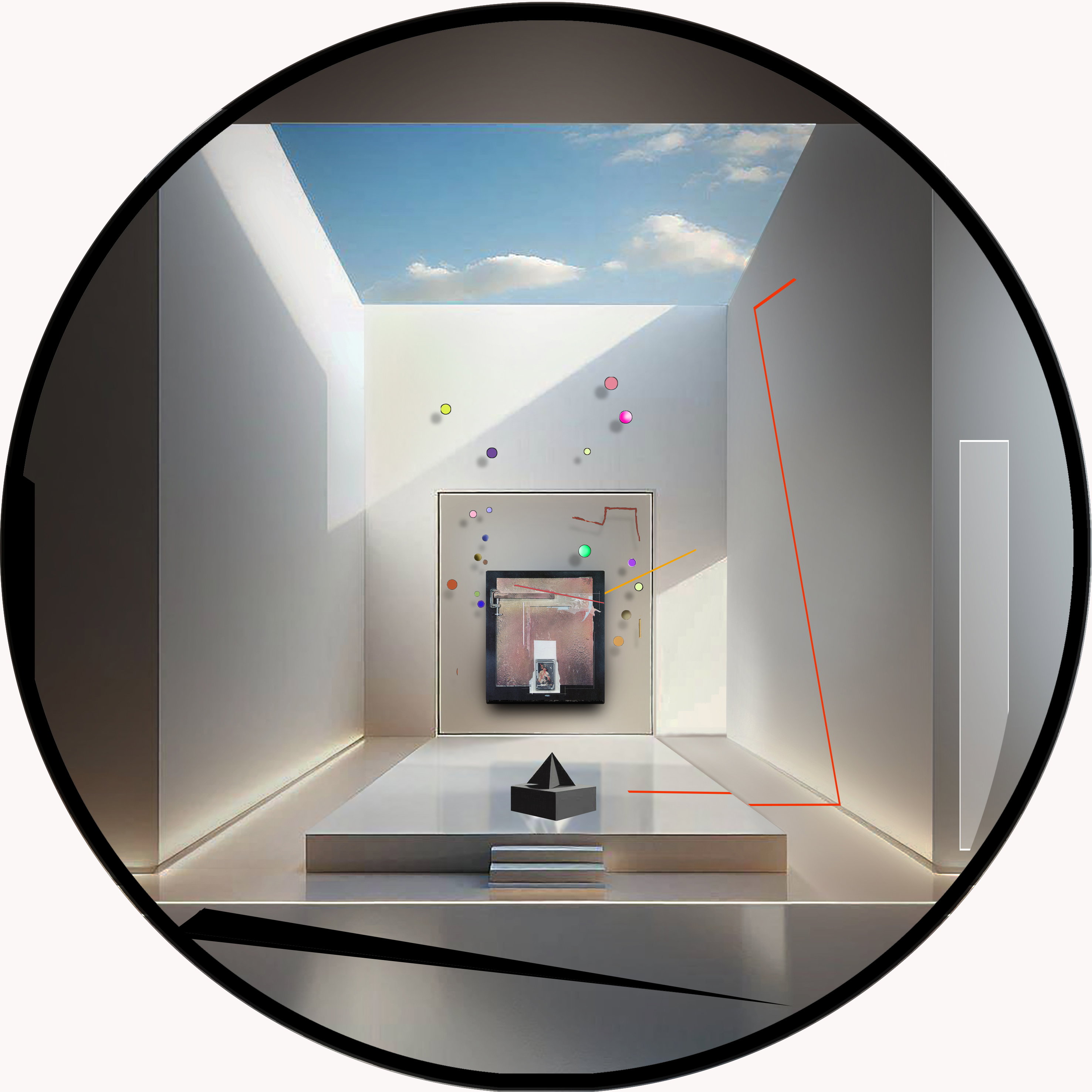 Луч света 61 x 72 см TM на льняном холсте