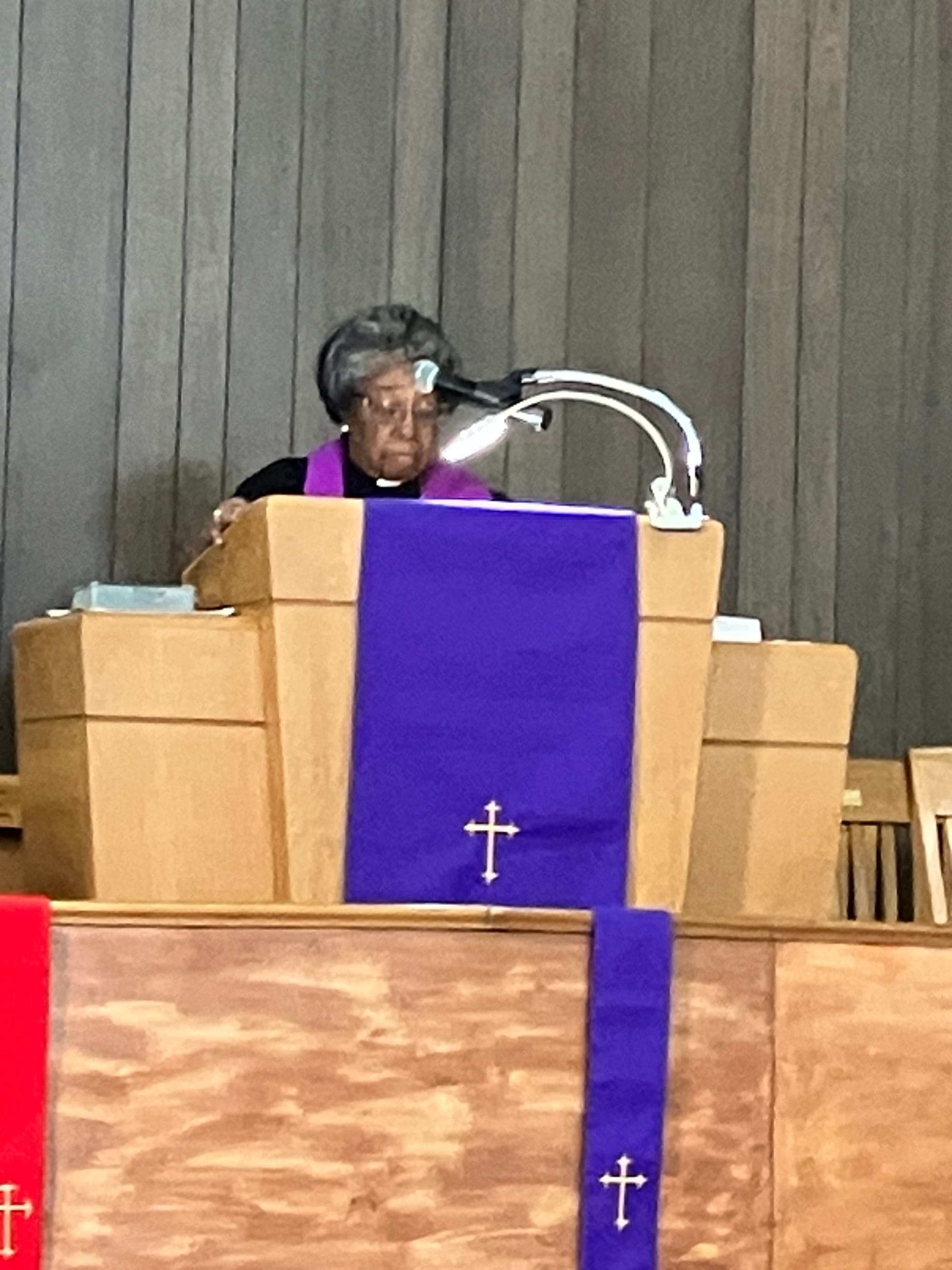Rev. Mae Ella Williams, Preacher of the Afternoon