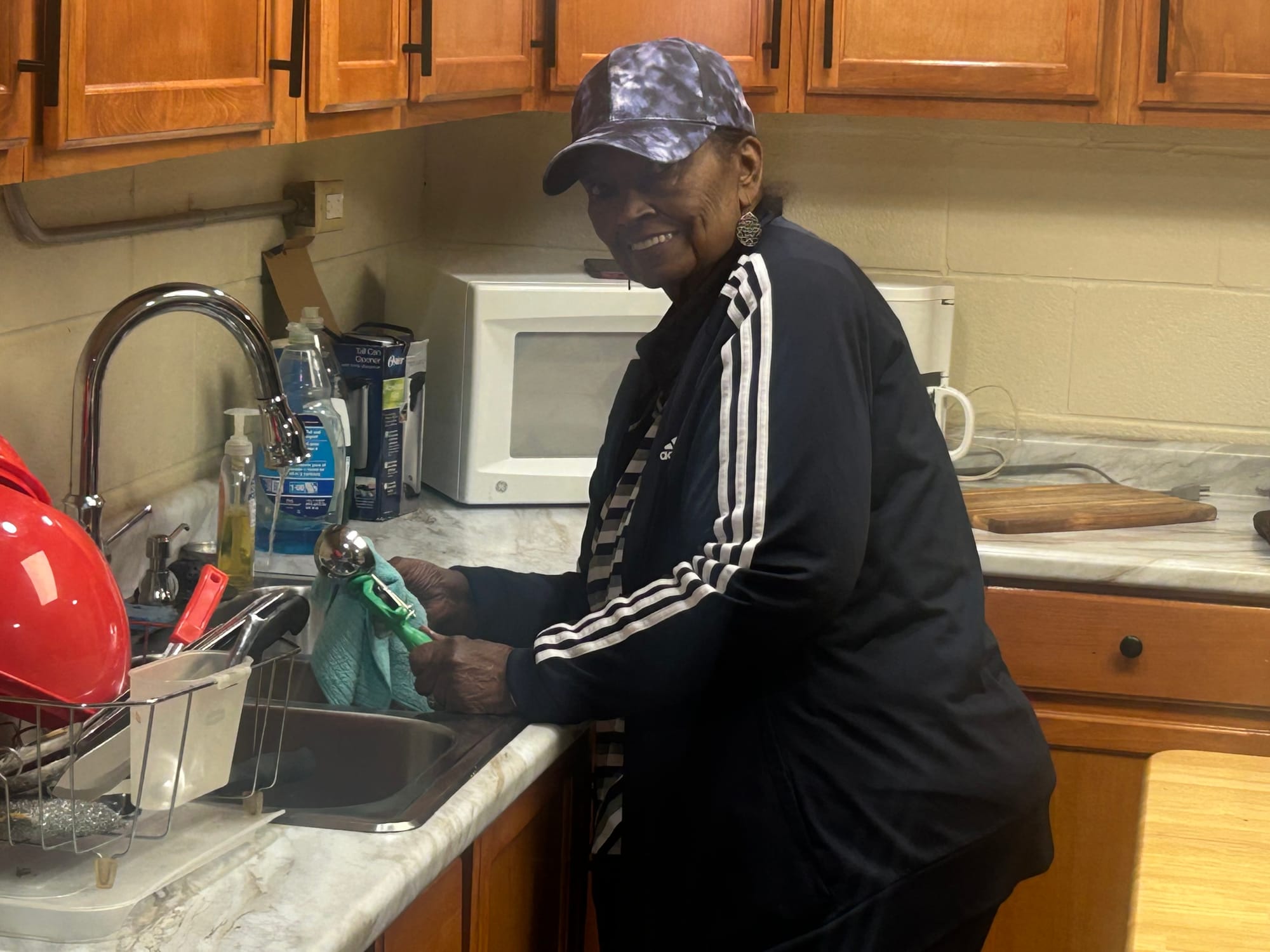 Sis. Patricia Bigby, Member of the Parks Chapel Hospitality Committee