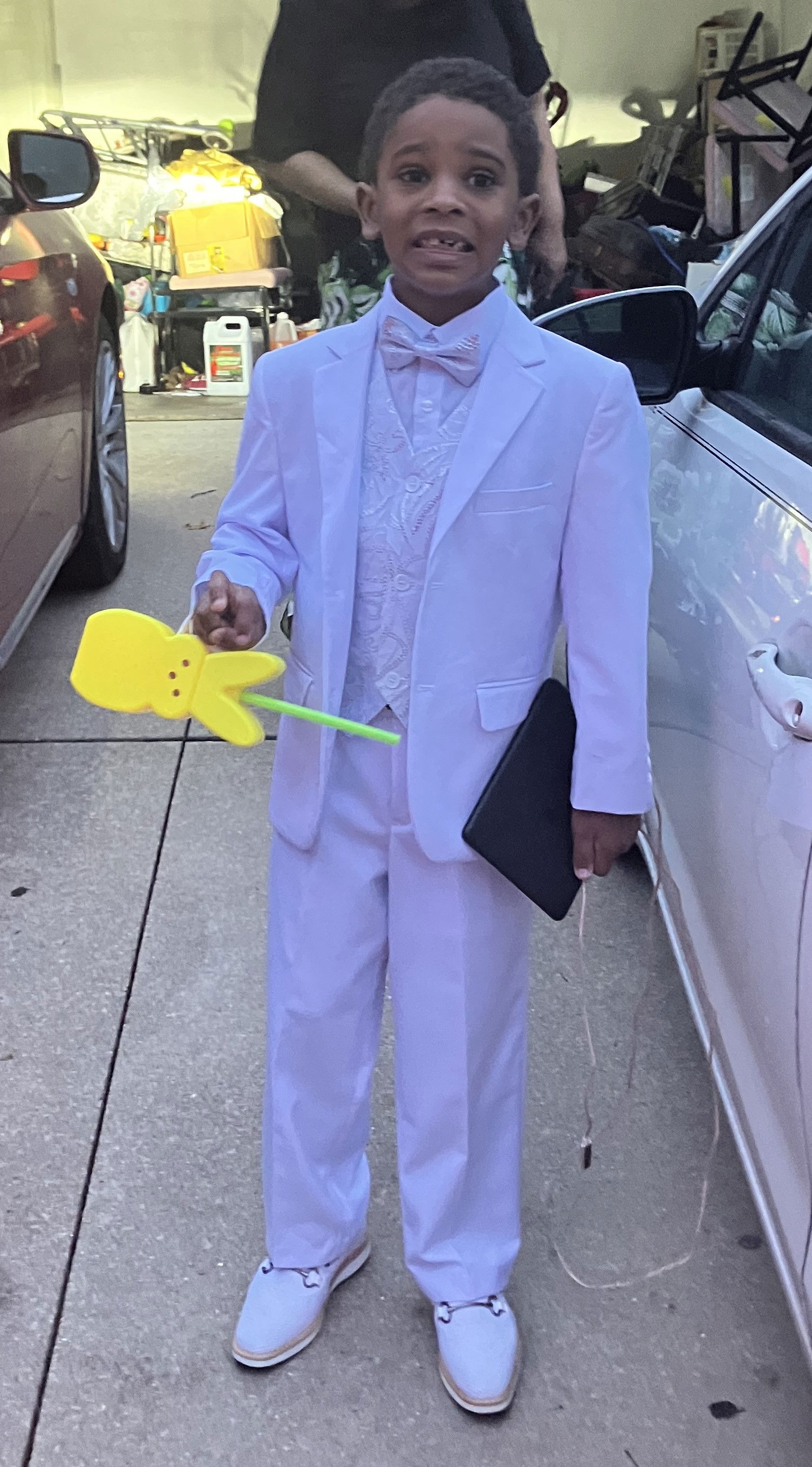 Master Jarian D. Stith, Jr. in His Resurrection Sunday Finest