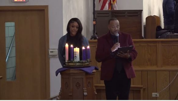 Rev. LaRon Stover & daughter, Krystian Stover