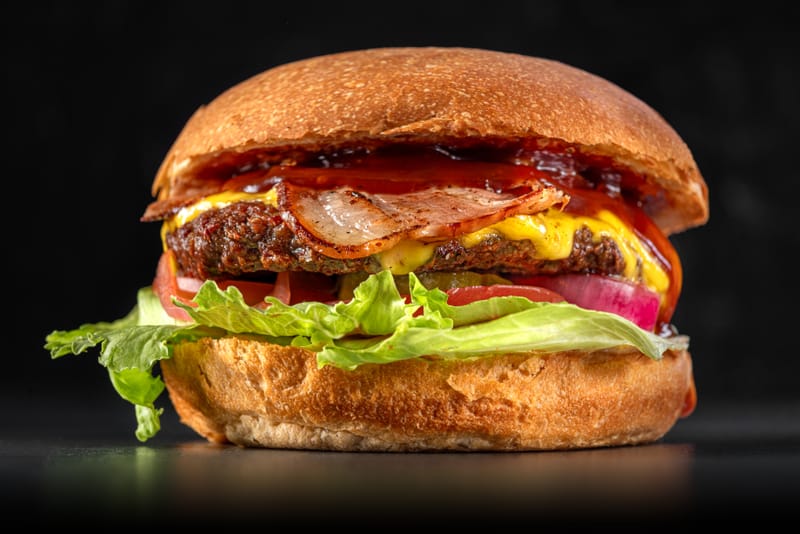 Miss Maple burger or poutine