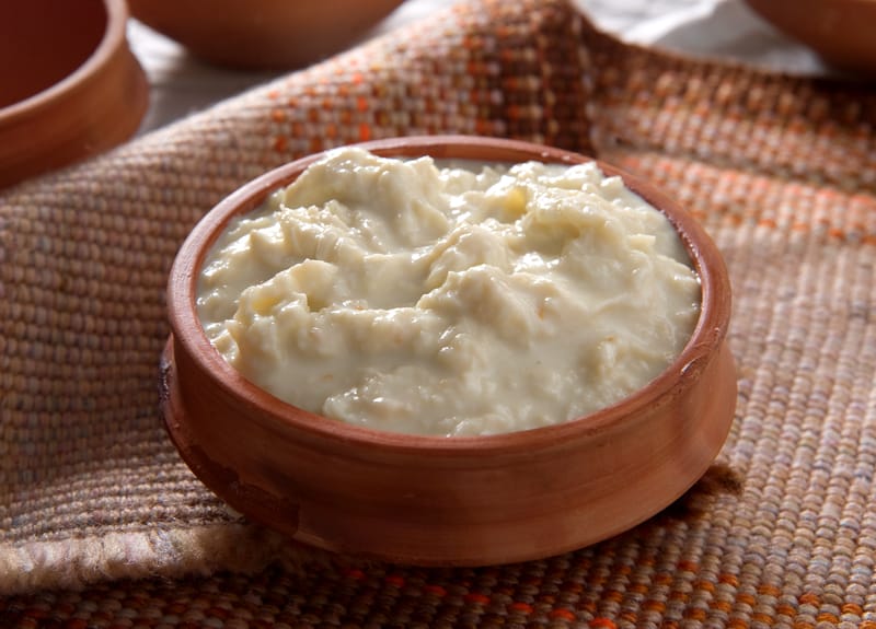 Maple kheer. Rice pudding