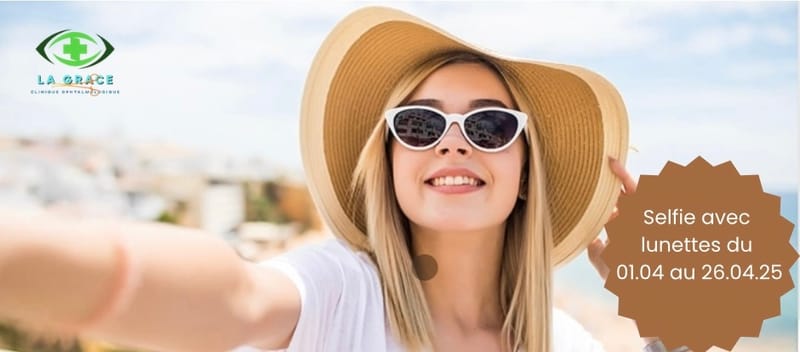 Selfie avec des lunettes