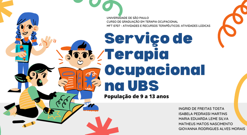 Espaço de Terapia Ocupacional na UBS: acolhimento e ações com pré-adolescentes