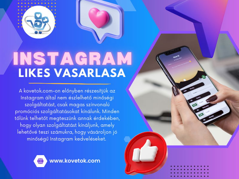 Instagram Likes Vásárlás