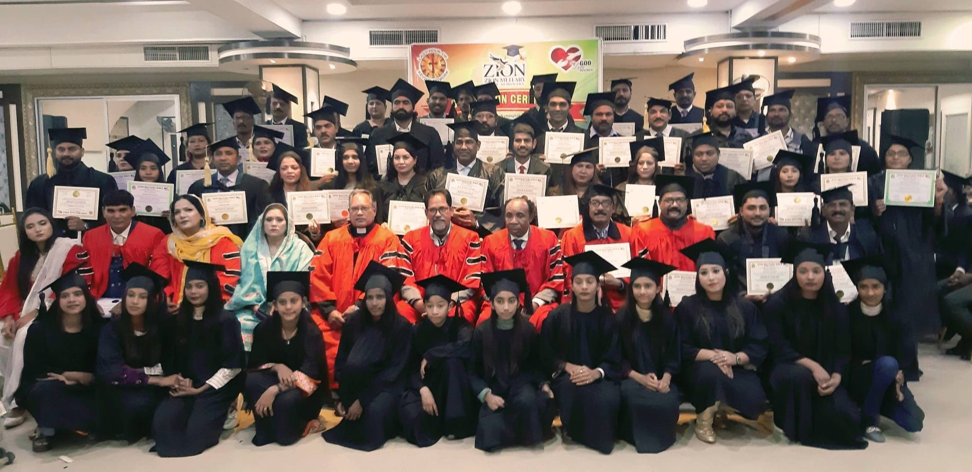 December 20/2024, Zion Military Bible Seminary Graduation ceremony