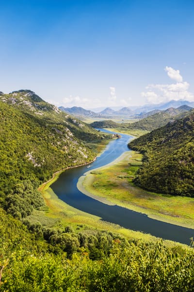 שמורות הטבע והפארקים הלאומיים של מונטנגרו
