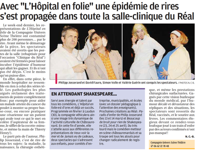 L'HÔPITAL EN FOLIE - COMÉDIE D'HUMOUR 2009