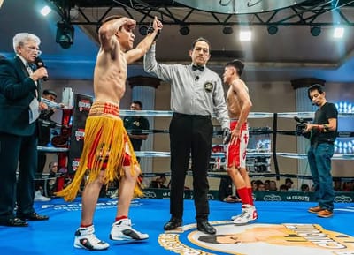 Pelea de box profesional de Alejandro "Manzanita" Mote Alcántara