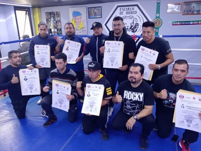 SEPTIMA GENERACIÓN DE LA CERTIFICACIÓN PARA PROFESORES DE BOXEO DE LA LIGA MEXICANA DE BOXEO AMATEUR