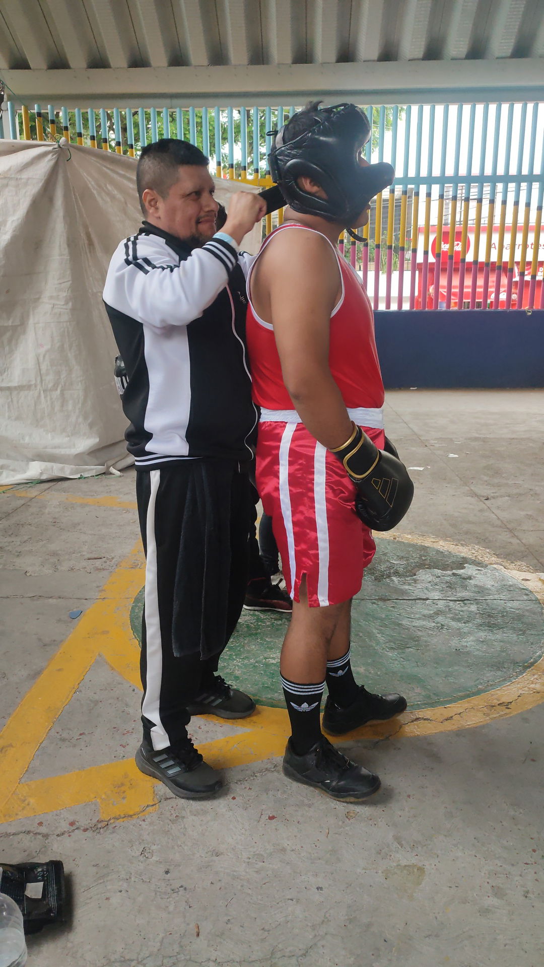 Boxeador amateur Carlos Rojas