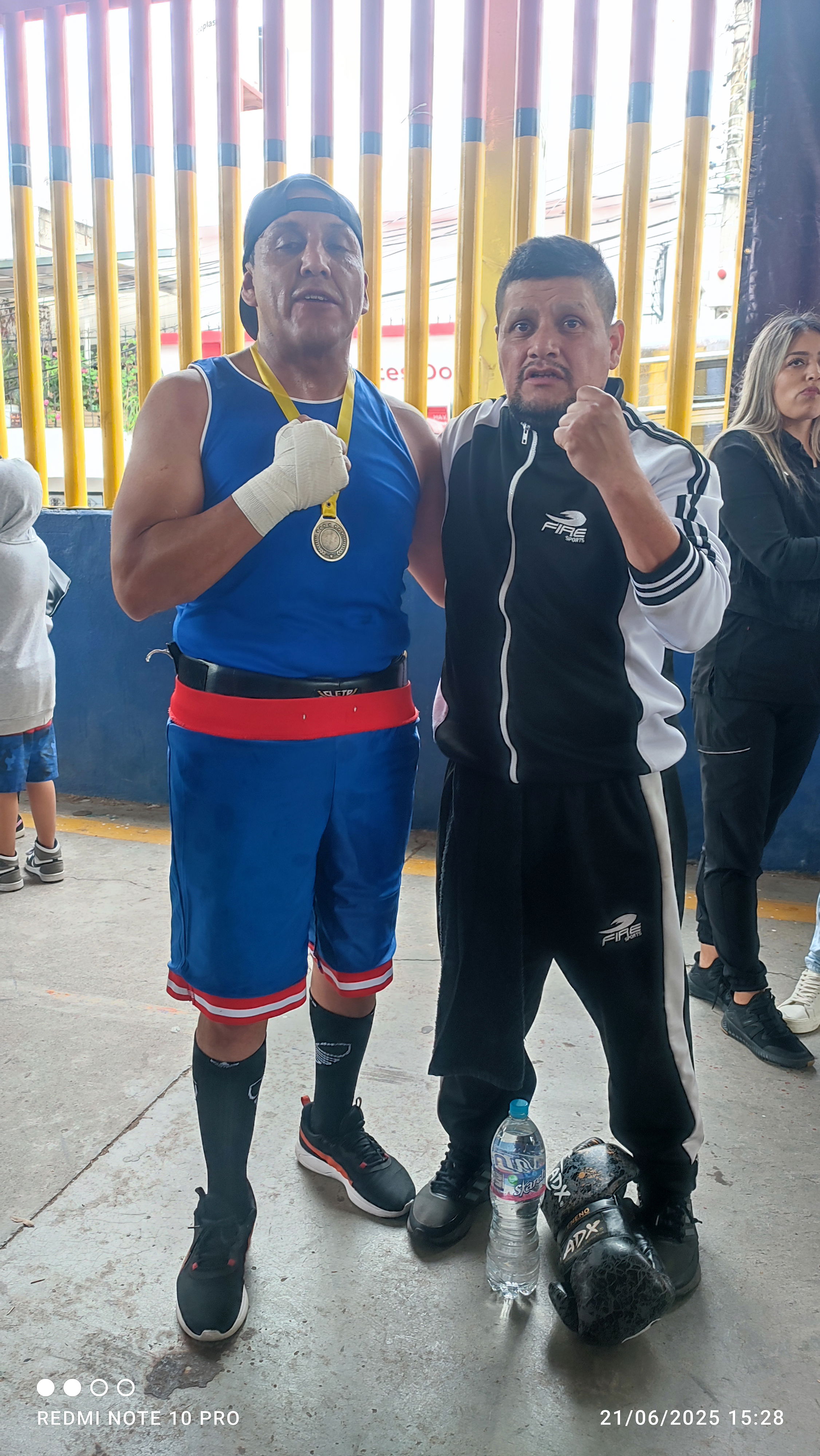Boxeador amateur Rogelio Ríos Mendoza