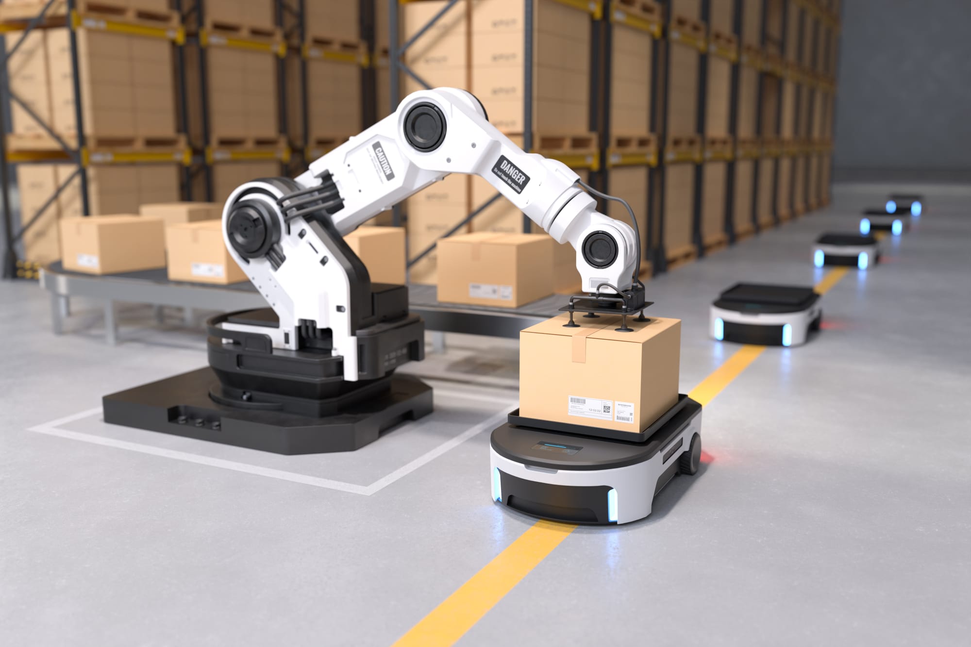 Automated Guided Vehicles (AGVs) for Efficient Material Handling and Production