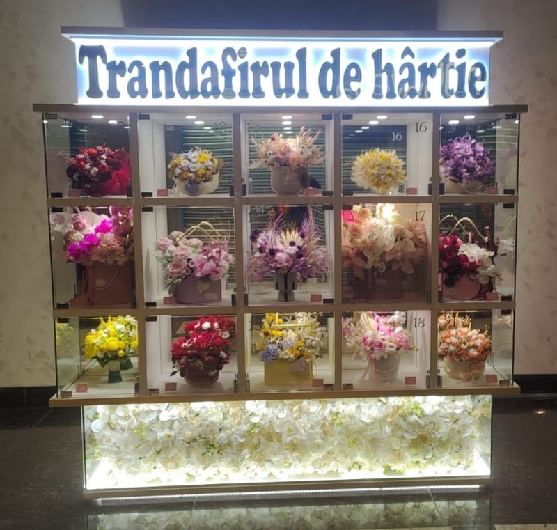 Flower Bouquet Vending Machine